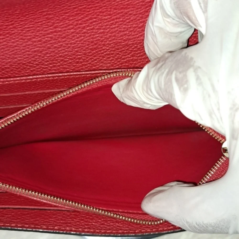 Louis Vuitton Empreinte Curieuse Red Wallet EUC